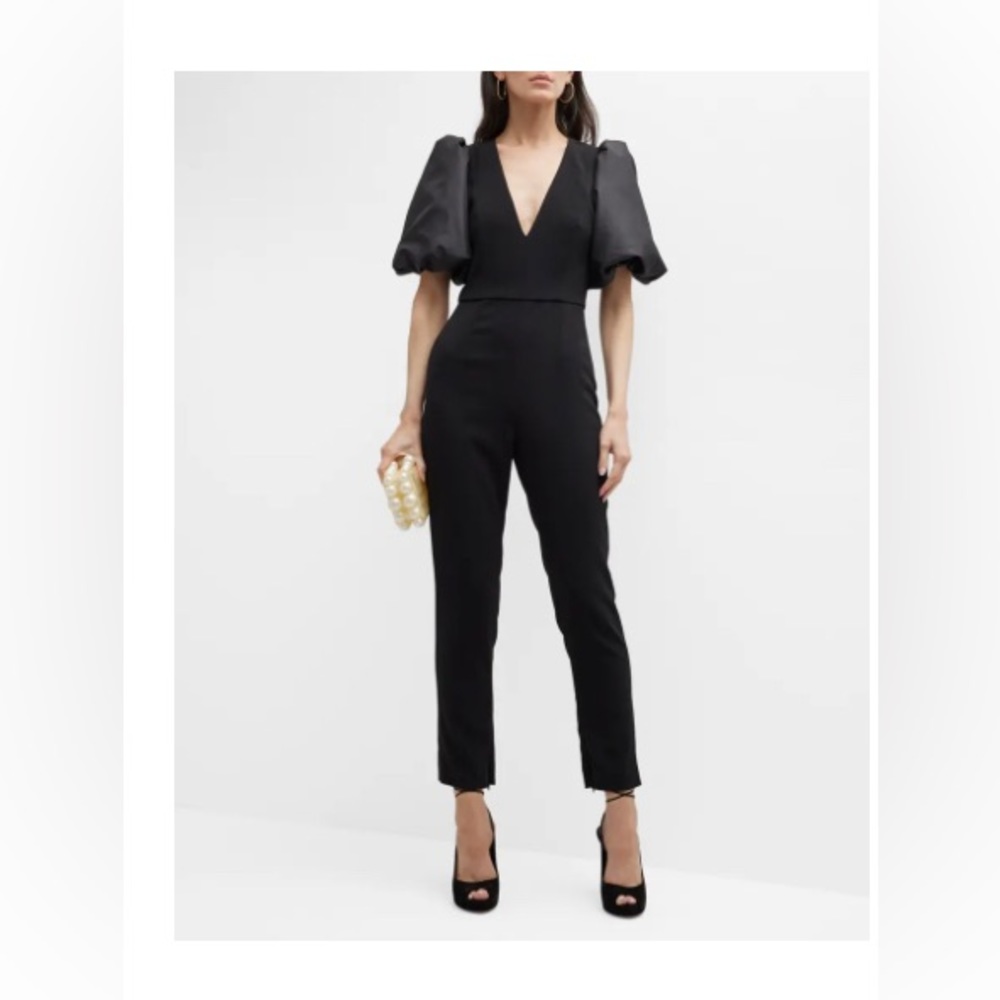 TOCCIN NY PUFF SLEEVE JUMPSUIT